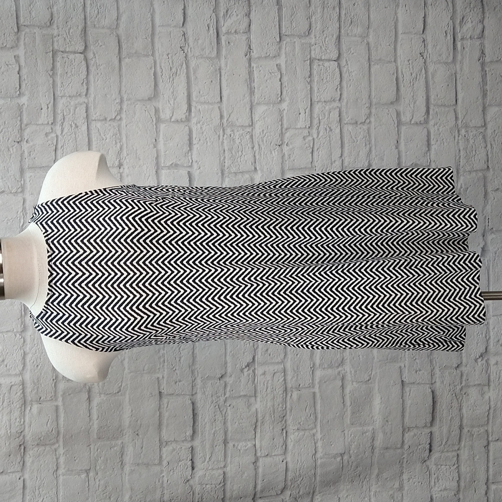 Ann Taylor Chevron Dress, Sz S